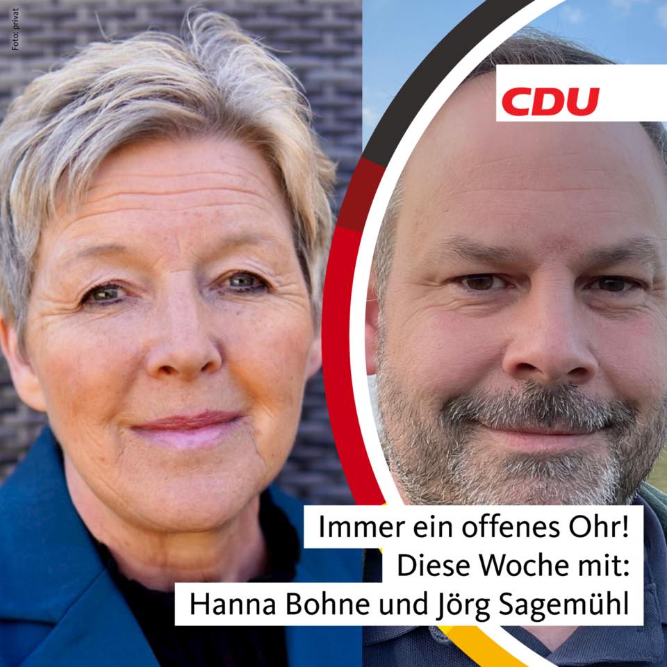 Bürgersprechstunde mit Hanna und Jörg