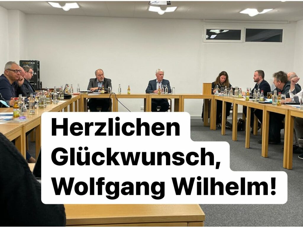 Wolfgang Wilhelm neuer Bürgermeister von Nordholz