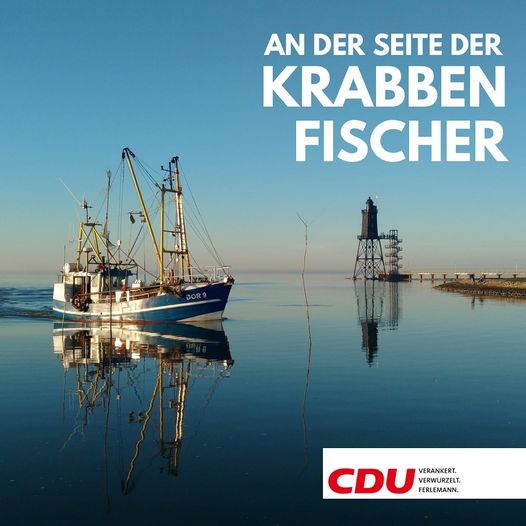 Wir stehen an der Seite der Krabbenfischer! ⚓️
