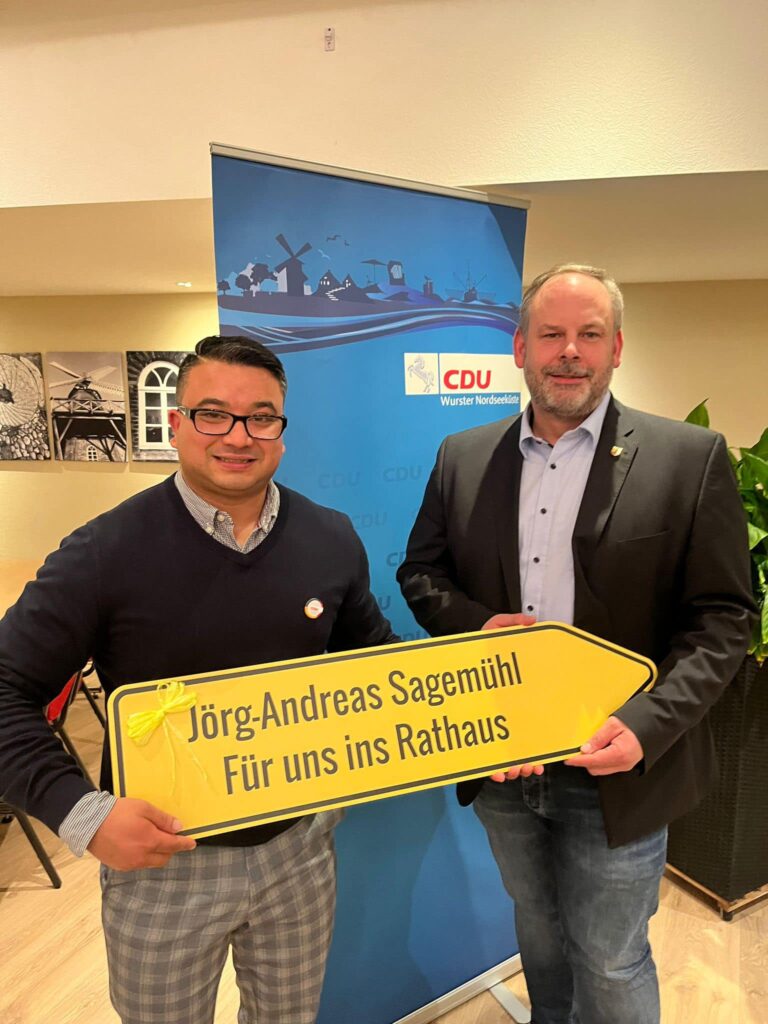 Jörg-Andreas Sagemühl offiziell zum Bürgermeisterkandidaten gekürt